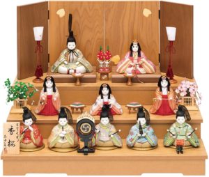 木目込み雛人形なのに、ぱっちりした目がかわいい♡おすすめ木目込み雛人形